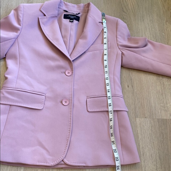 Weekend Max Mara Lavender Blazer Tailored Italian Designer Jacket - Picture 11 of 12